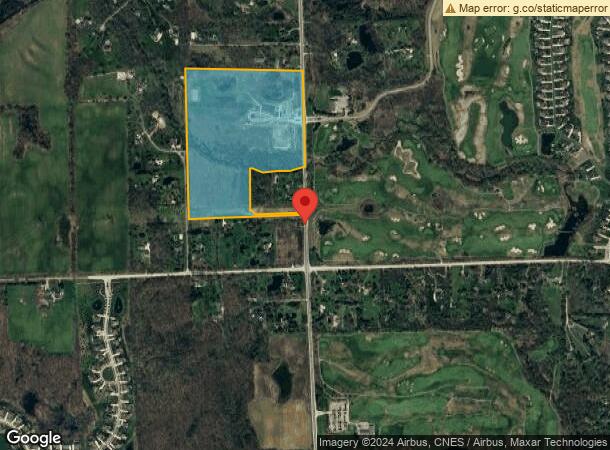  2878 N Rochester Rd, Oakland, MI Parcel Map