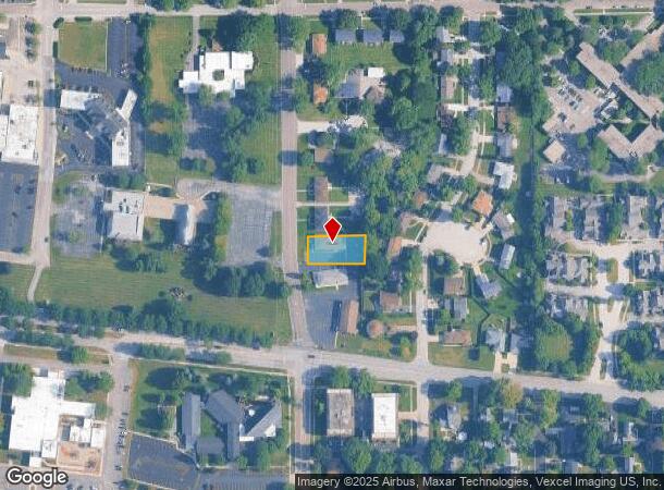  15 N Edgelawn Dr, Aurora, IL Parcel Map