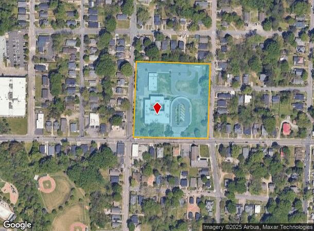 1107 Holloway St, Durham, NC Parcel Map