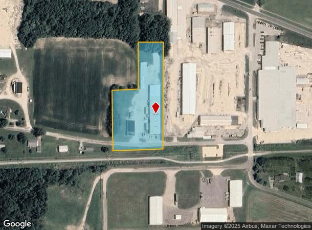  945 Old State Rd, Charleston, IL Parcel Map