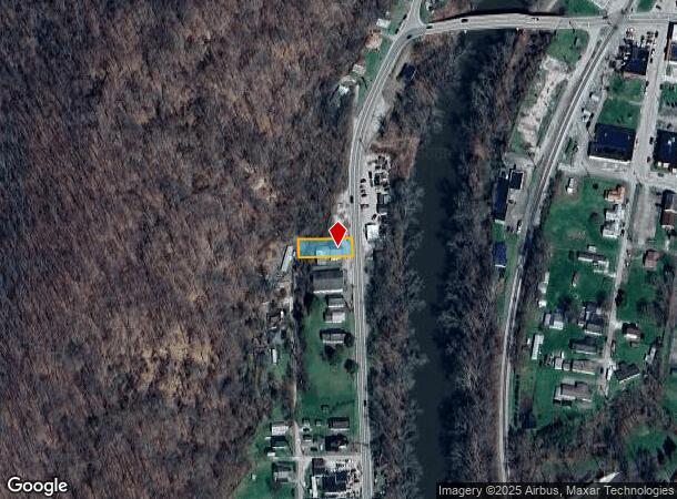 Fraley St, West Hamlin, WV Parcel Map