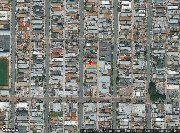 4053 Cherokee Ave, San Diego, CA Parcel Map