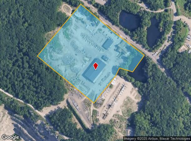  410 Whiting St, Hingham, MA Parcel Map