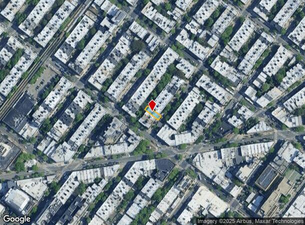 1707 Putnam Ave, Ridgewood, NY Parcel Map