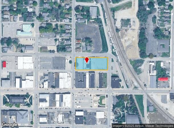  1410 Fleming St, New Castle, IN Parcel Map
