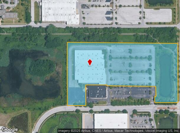 21600 S Cicero Ave, Matteson, IL Parcel Map