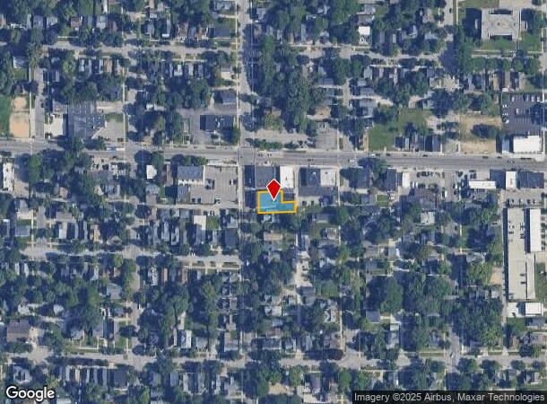  12 Straight Ave Sw, Grand Rapids, MI Parcel Map