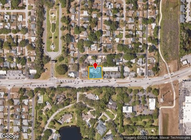  2440 Sunset Point Rd, Clearwater, FL Parcel Map