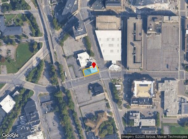  580 Salina South & Adams St W, Syracuse, NY Parcel Map