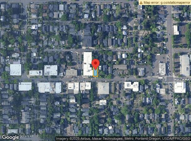  3715 Se Division St, Portland, OR Parcel Map