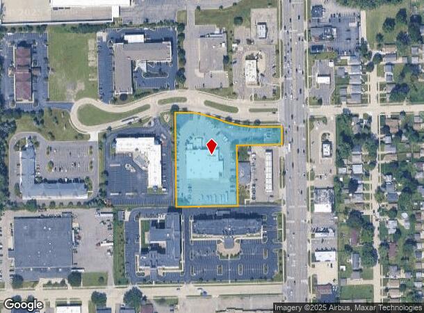  7830 Convention Blvd, Warren, MI Parcel Map