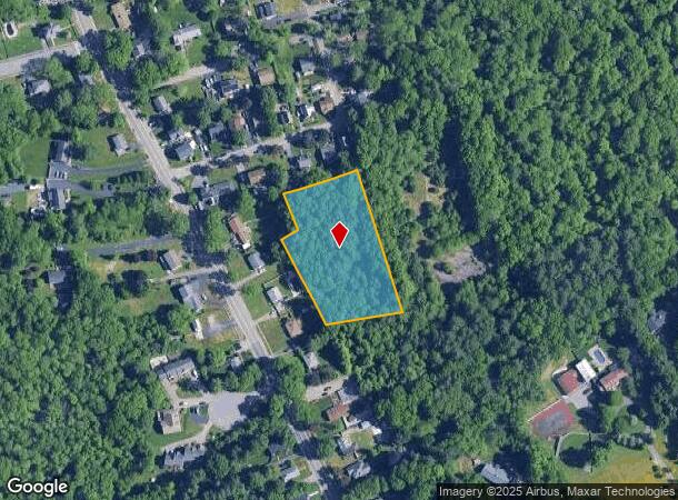  80 Plain St, Brockton, MA Parcel Map