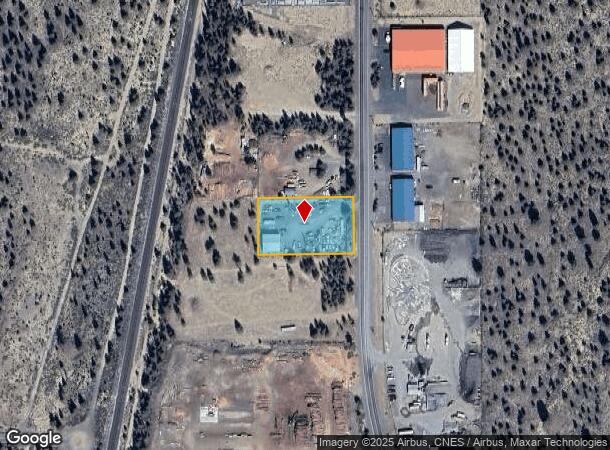 51525 Russell Rd, La Pine, OR Parcel Map