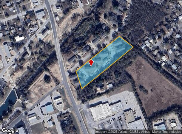 200 Riverview Dr, Lampasas, TX Parcel Map