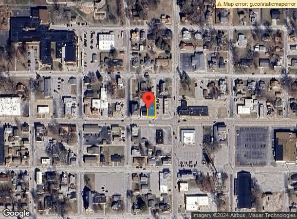  13 W Washington St, Millstadt, IL Parcel Map