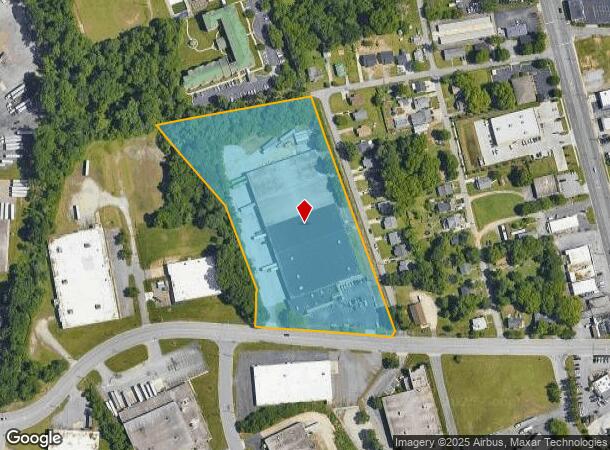 300 Fraley Rd, High Point, NC Parcel Map