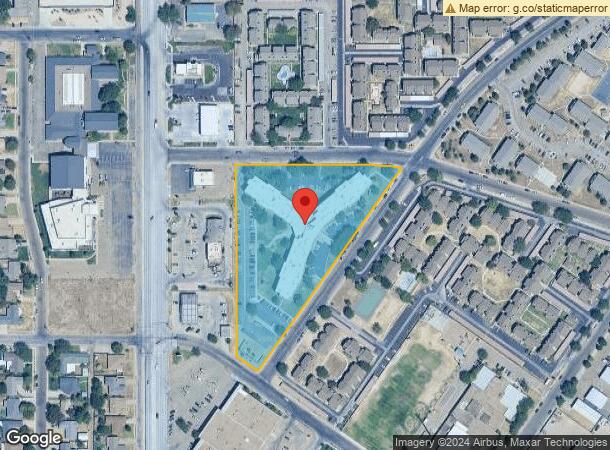  4700 S Virginia St, Amarillo, TX Parcel Map