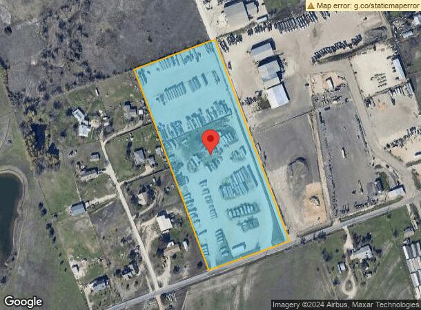  1751 County Road 107, Hutto, TX Parcel Map