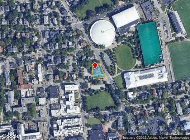  172 E Cushing St, Providence, RI Parcel Map