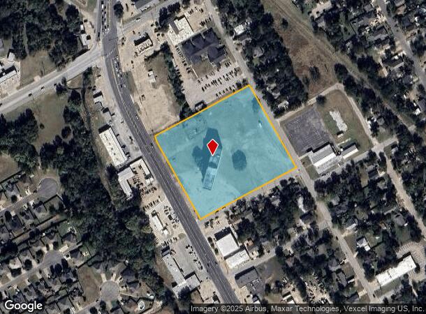 1610 N Main St, Cleburne, TX Parcel Map
