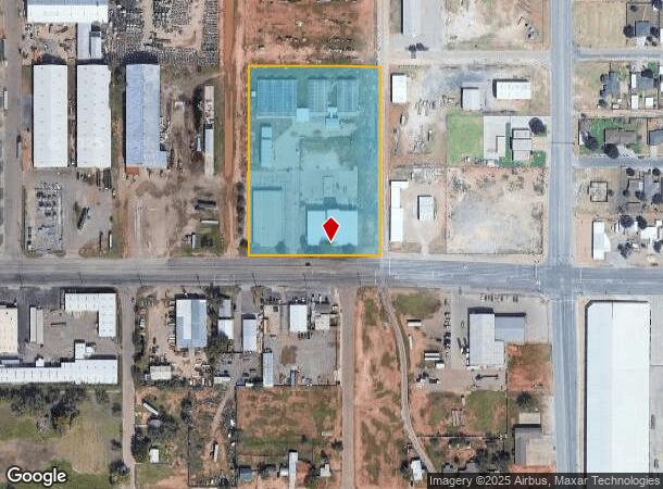  1301 E 50Th St, Lubbock, TX Parcel Map