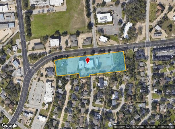  1200 Briarcrest Dr, Bryan, TX Parcel Map