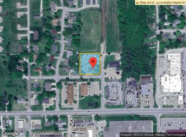  1500 W Locust Ln, Robinson, IL Parcel Map