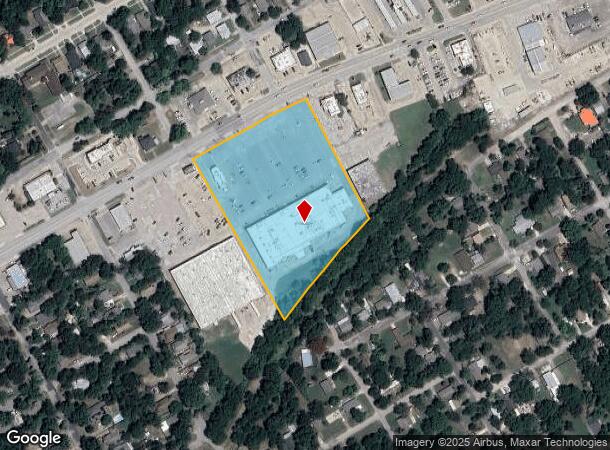  1803 W 7Th Ave, Corsicana, TX Parcel Map