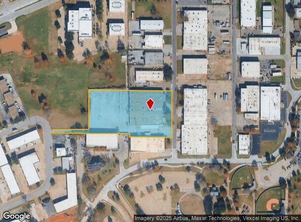  1100 Pamela Dr, Euless, TX Parcel Map