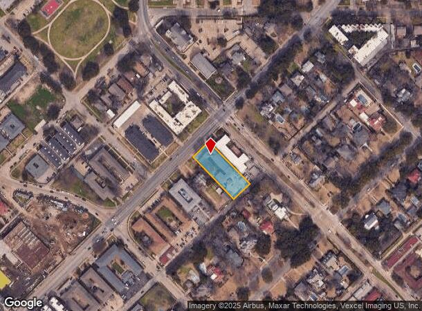  5118 Live Oak St, Dallas, TX Parcel Map