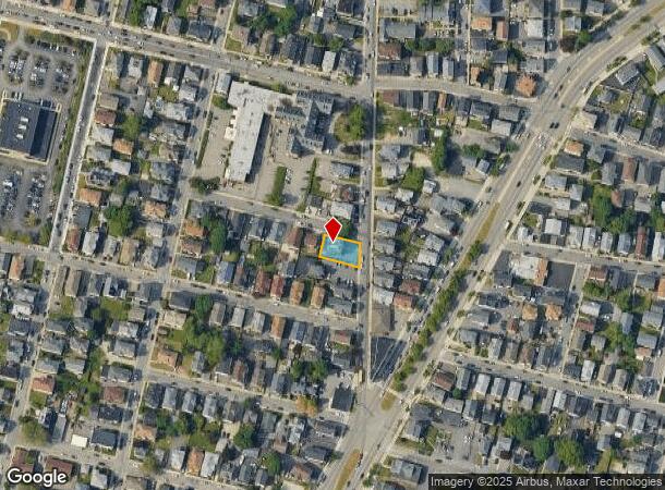 825 2Nd St, Fall River, MA Parcel Map