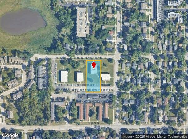  421 N Cedar St, Palatine, IL Parcel Map