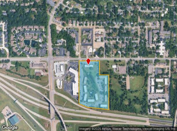  3711 Sw Park South Ct, Topeka, KS Parcel Map