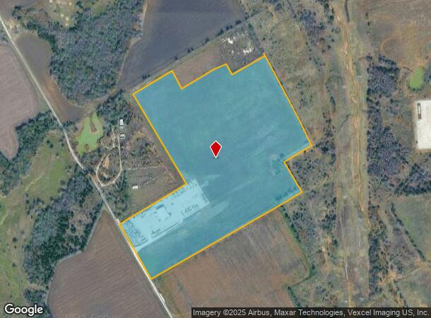  2030 V Jones Rd, Midlothian, TX Parcel Map