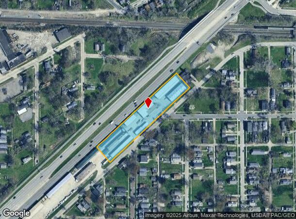  202 Canal Ave, Toledo, OH Parcel Map