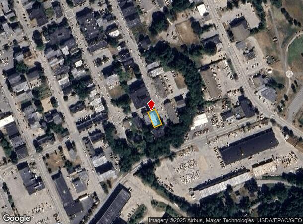 83 Maple St, Lewiston, ME Parcel Map