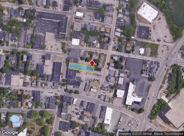  21 N Washington St, North Attleboro, MA Parcel Map