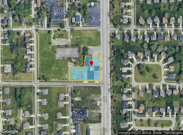 1515 N Saginaw St, Flint, MI Parcel Map