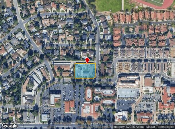 605 Colby Cir, Claremont, CA Parcel Map