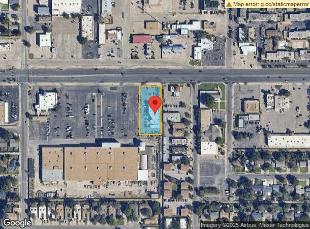  3611 50Th St, Lubbock, TX Parcel Map