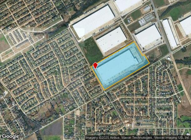 3001 Midpoint, Lancaster, TX Parcel Map