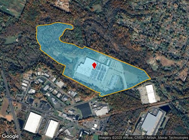 295 Rye St, South Windsor, CT Parcel Map