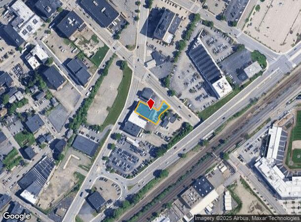 132 Southbridge St, Worcester, MA Parcel Map