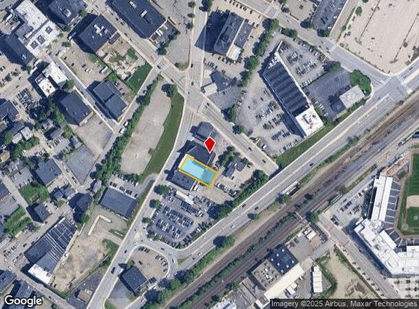  142 Southbridge St, Worcester, MA Parcel Map