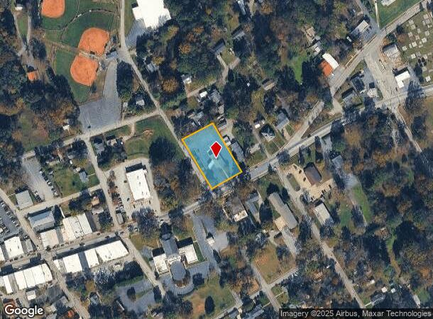 401 E Rutherford St, Landrum, SC Parcel Map