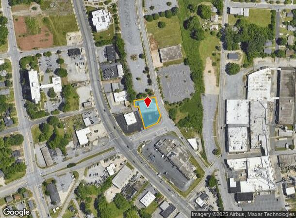  107 E Ward St, High Point, NC Parcel Map