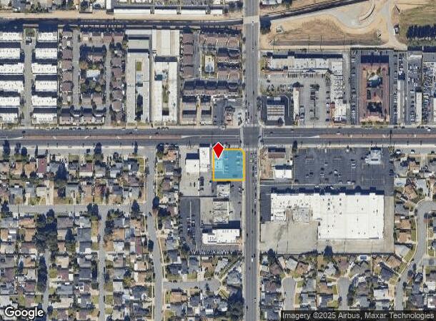  1481 N Hollenbeck Ave, Covina, CA Parcel Map