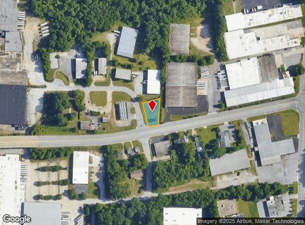  1300 Starr Dr, High Point, NC Parcel Map