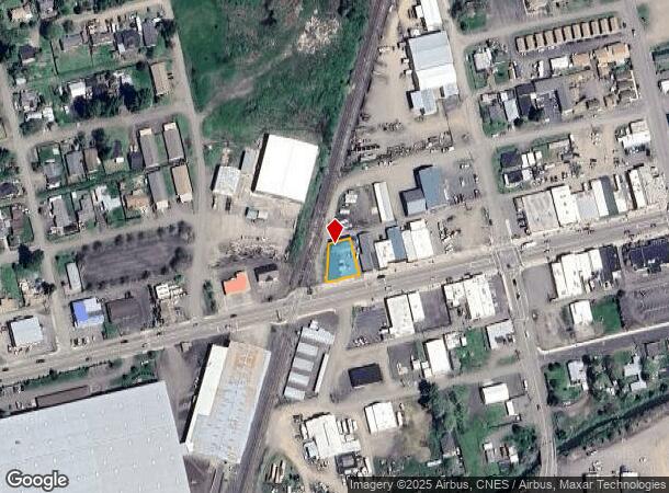  229 W Central Ave, Sutherlin, OR Parcel Map
