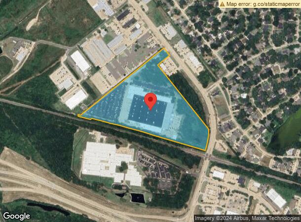  8700 Line Ave, Shreveport, LA Parcel Map